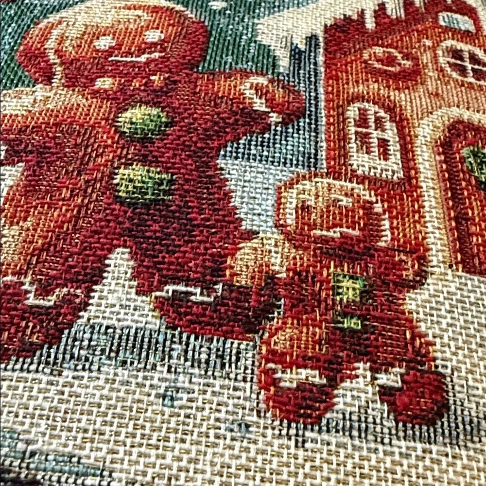 Caldeira Crosstitch Christmas stitched pillows Viral Vintage 🎅🏻